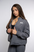 FAM Women's Sports Jacket Grey