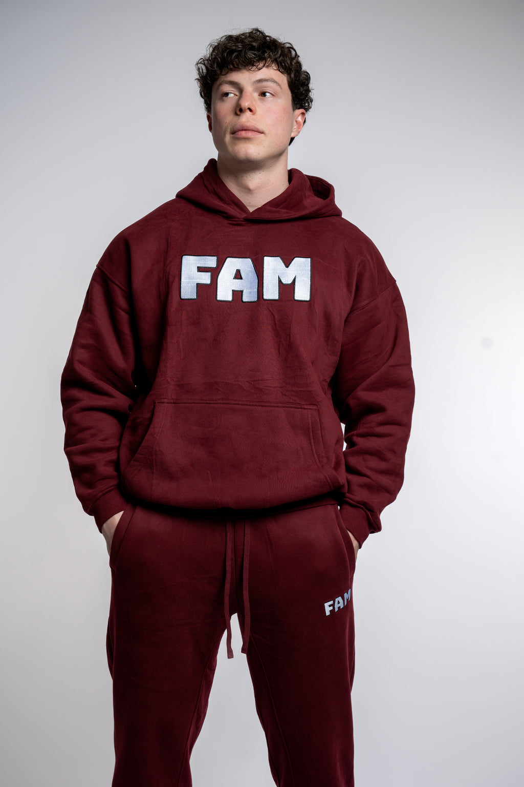 FAM Hoodie Bordaux