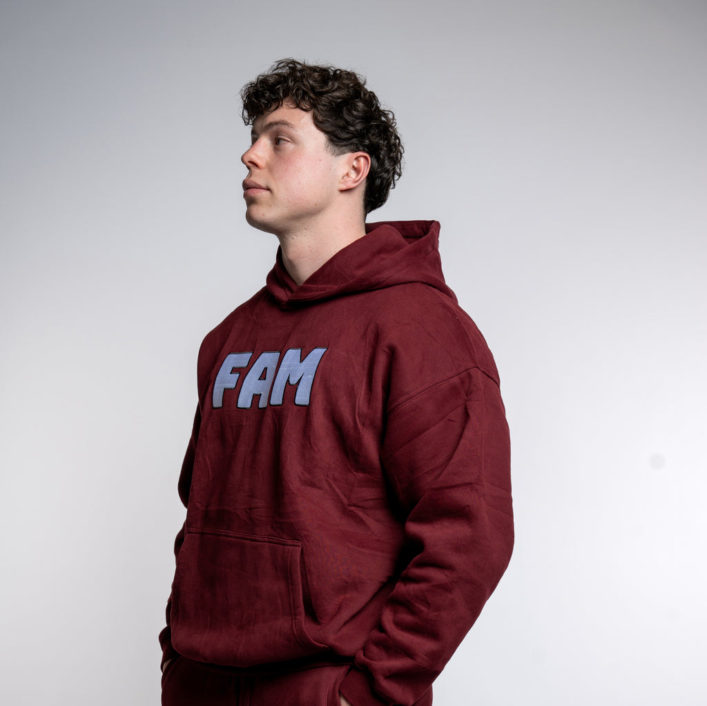 FAM Hoodie Bordaux