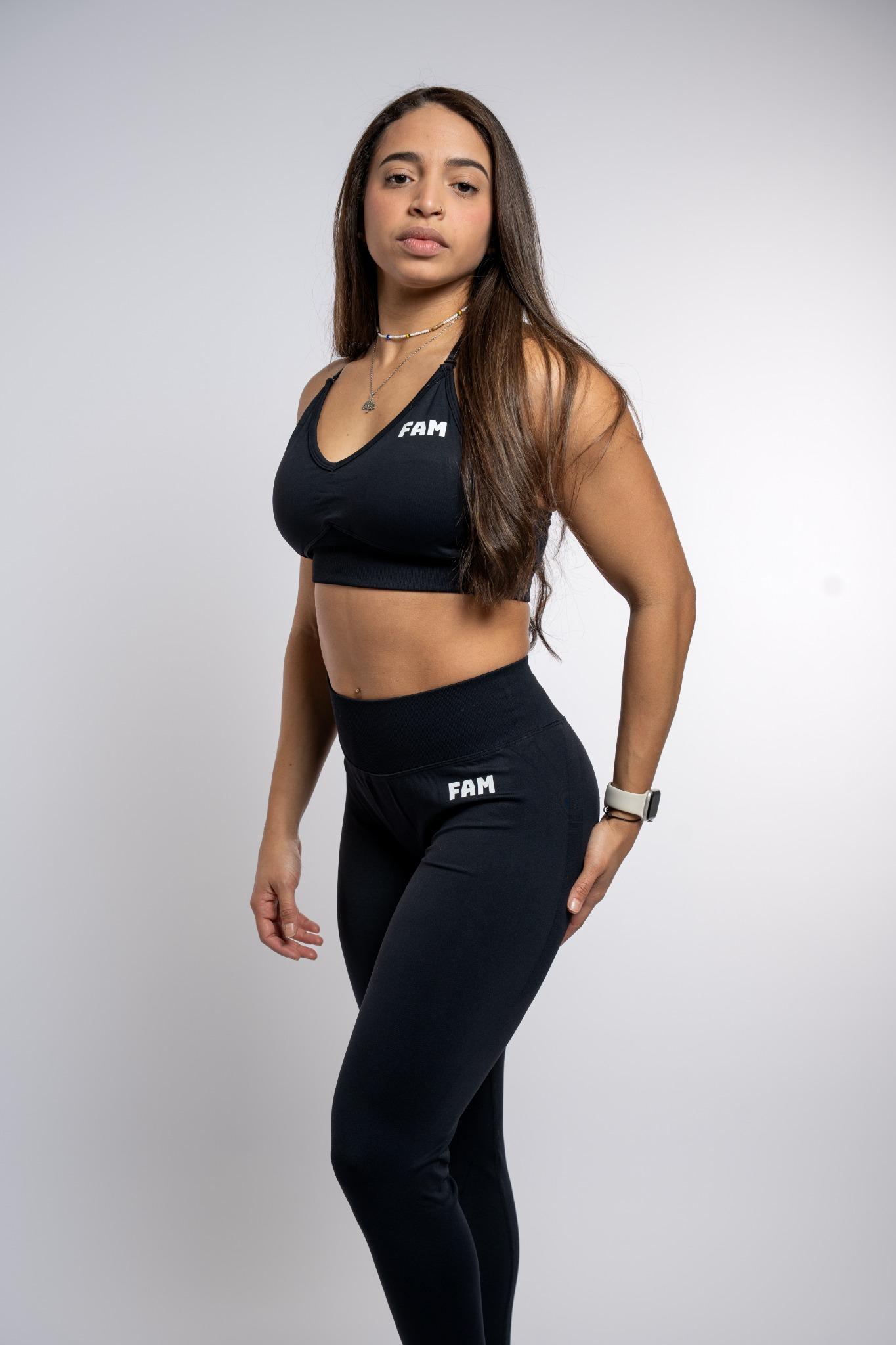 FAM Sculpt Sports Bra Black