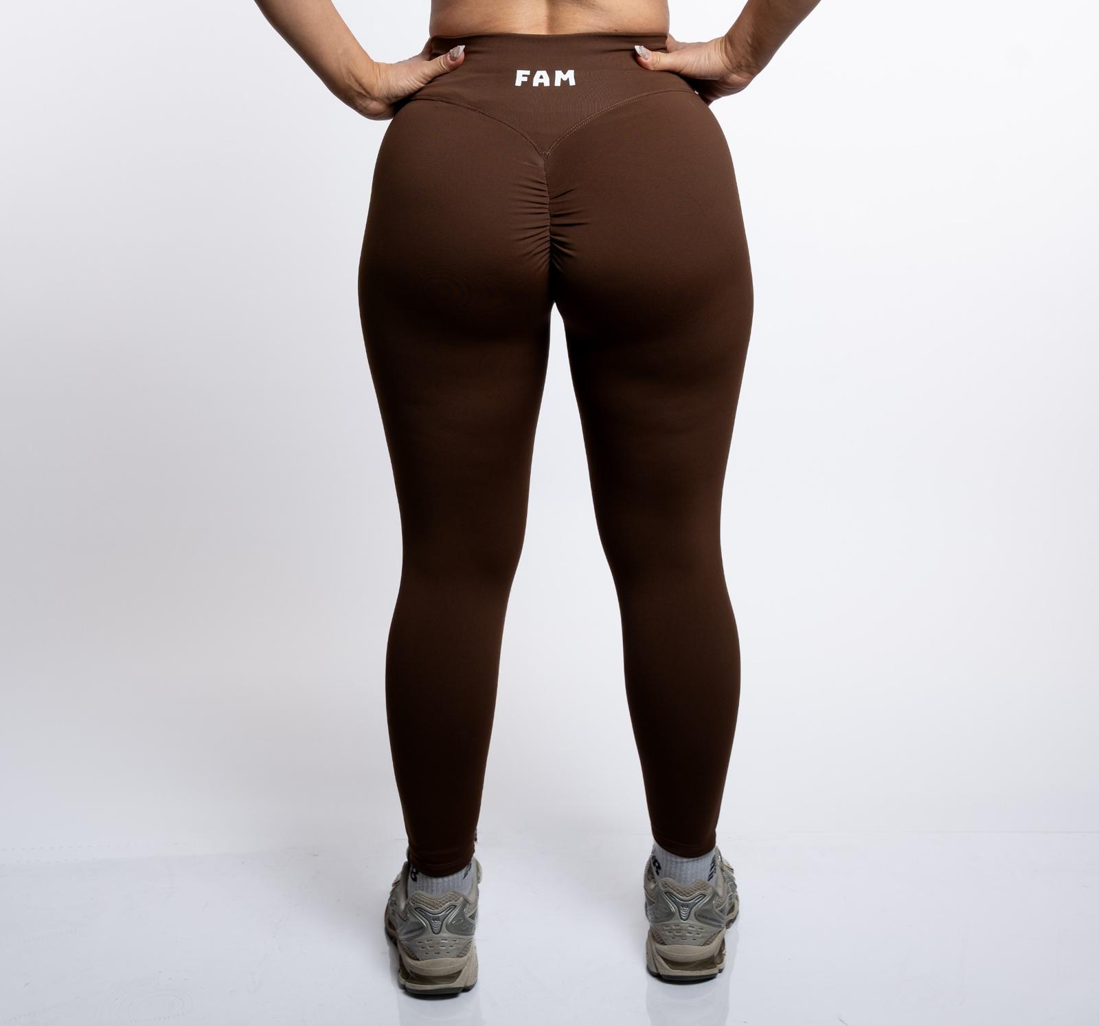 FAM Sports Legging Brown