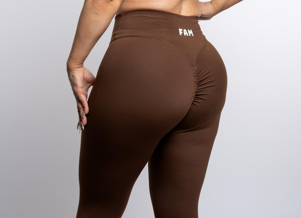 FAM Sports Legging Brown